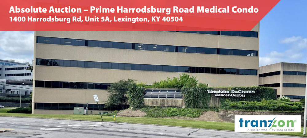 Online Absolute Auction - BIDDING CLOSES 09/01/26@3:00 PM ET - 1401 Harrodsburg Road, Unit 5A, Lexington, KY